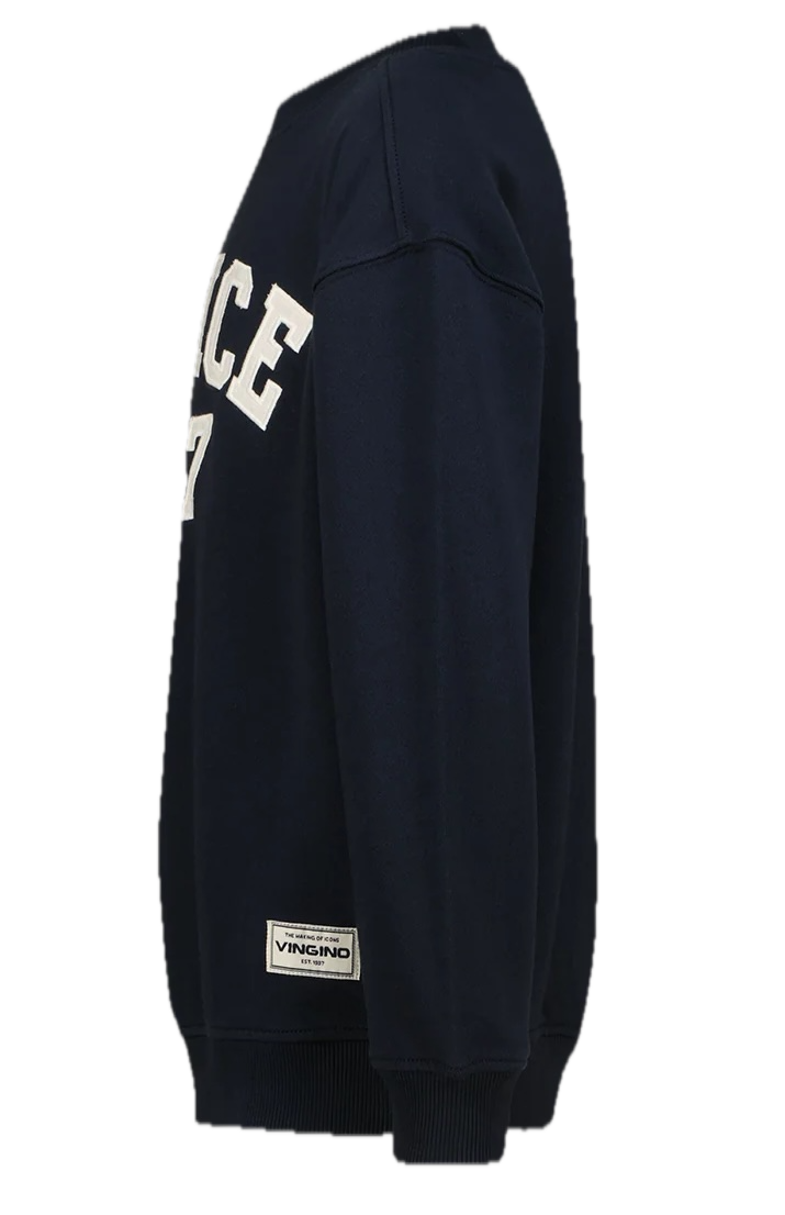 Vingnio Jungs langarm Sweatshirt Nash in Blau Vingnio Jungs langarm Sweatshirt Nash in Blau