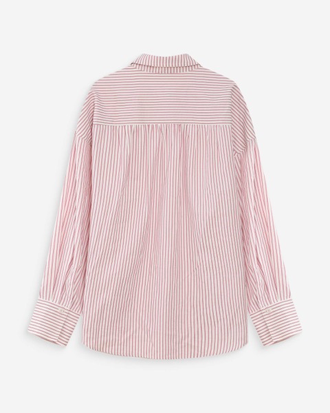 Grace & Mila Gestreiftes Oversized-Hemd - Pivoine Vipera