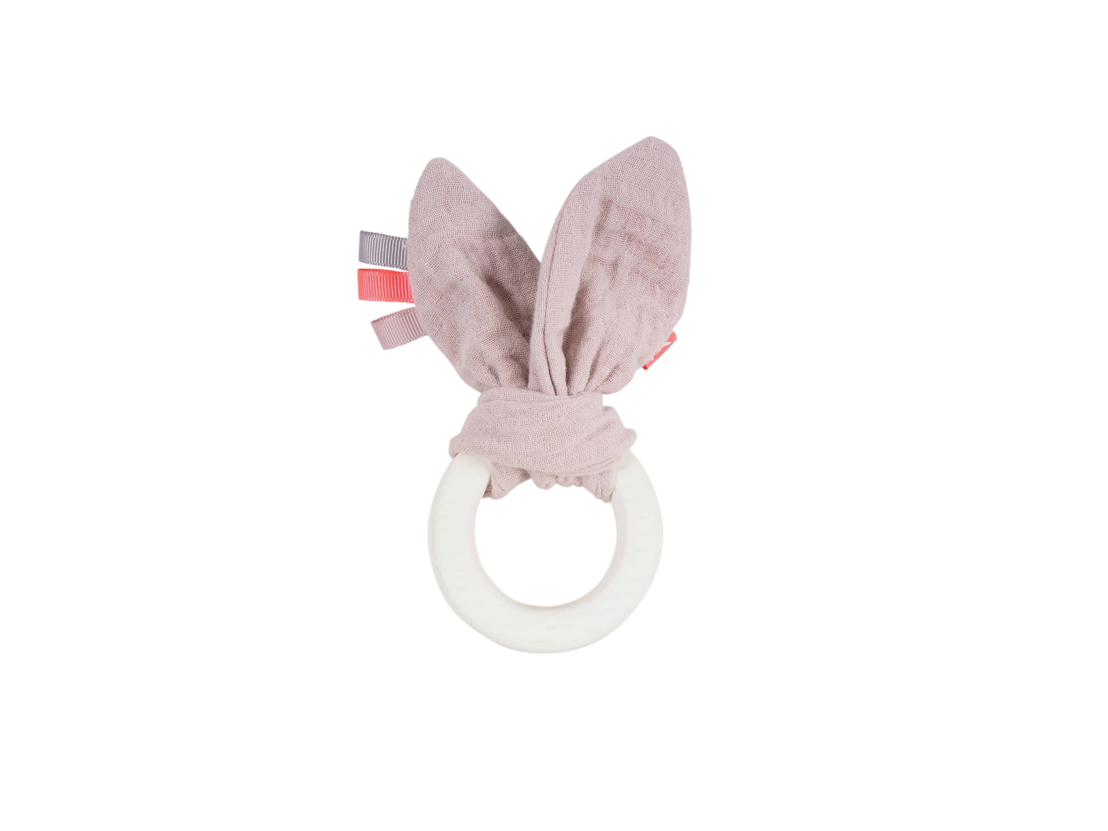 1774505-0 kikadu Beißring - Rosa Gepunktet