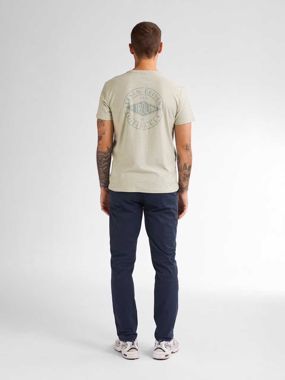 Petrol Industries Herren Chinohose Seafoamstone in Navy Dunkelblau Petrol Industries Herren Chinohose Seafoamstone in Navy Dunkelblau