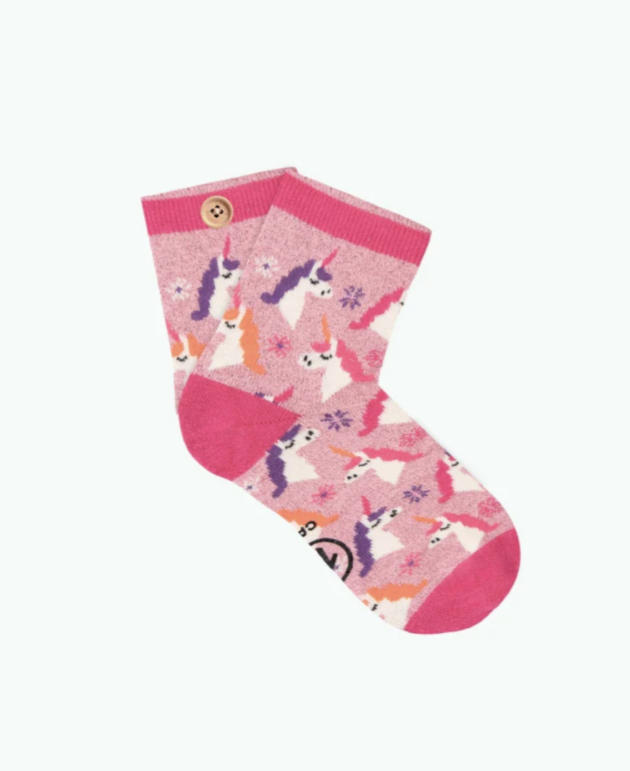 Cabaia Kids Socken Set 3 Stück - Kindersocken Set - UNICORN IN THE TROPICS