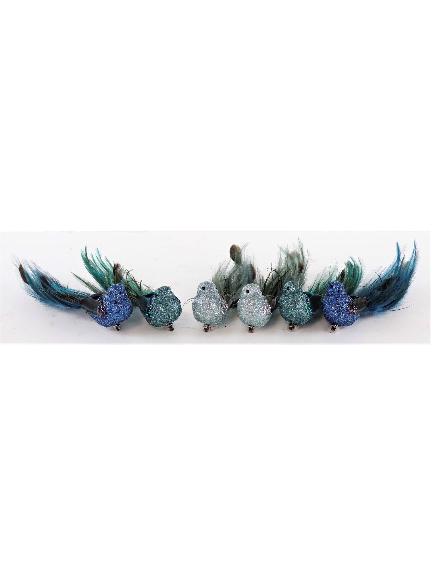 Hoff-Interieur-Deko-Ziervogel-Glitzervogel Hoff Interieur Deko - Ziervogel Glitzervogel - Blau/Mint