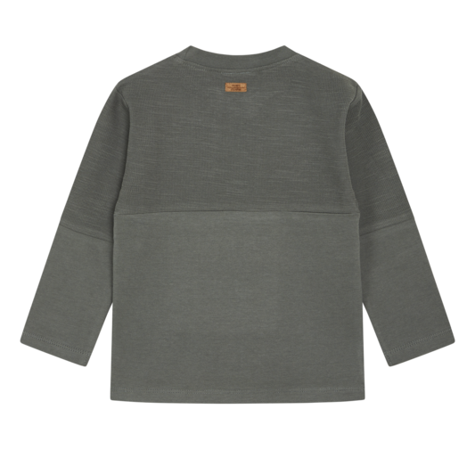Hust & Claire Anton Langarm Shirt in Oliv Grün - Dino - SALE Hust & Claire Anton Langarm Shirt in Oliv Grün - Dino - SALE