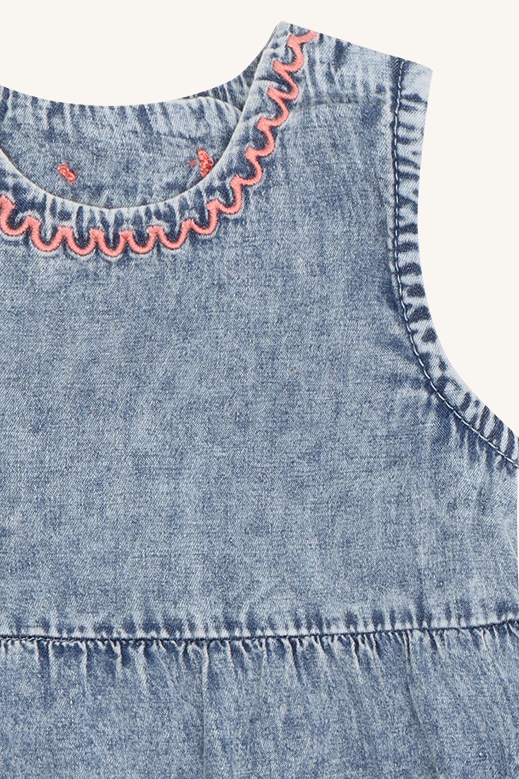 Hust & Claire Katinka Kleid Weiches Washed Denim Hust & Claire Katinka Kleid Weiches Washed Denim