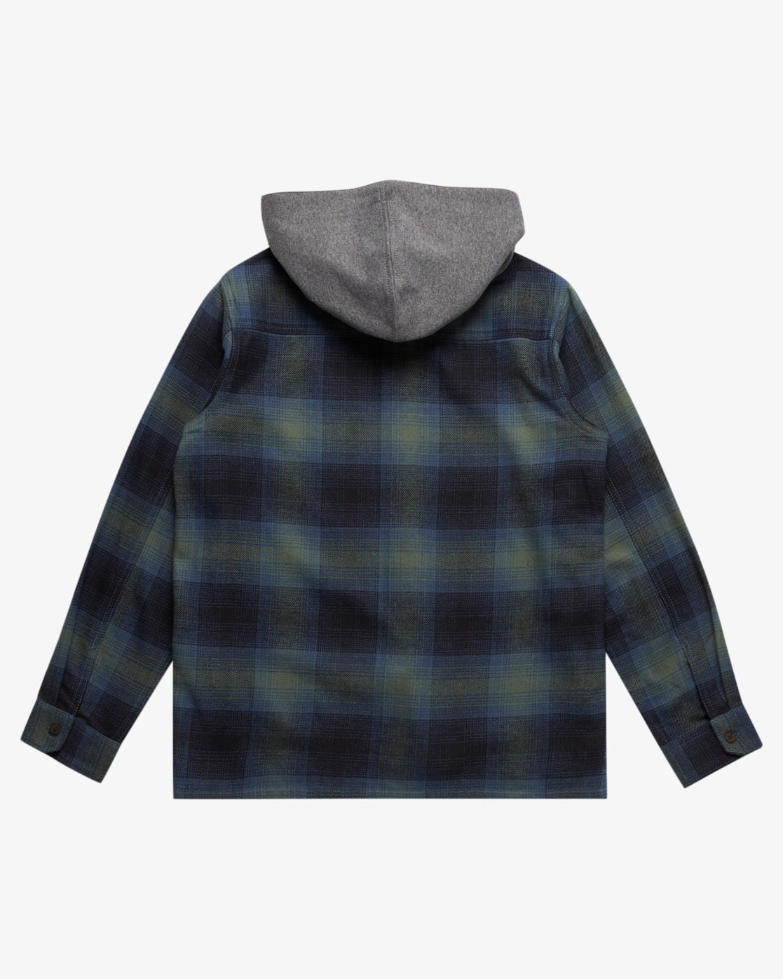 Billabong Boys Flanellhemd Baja - Grün/Blau kariert - SALE