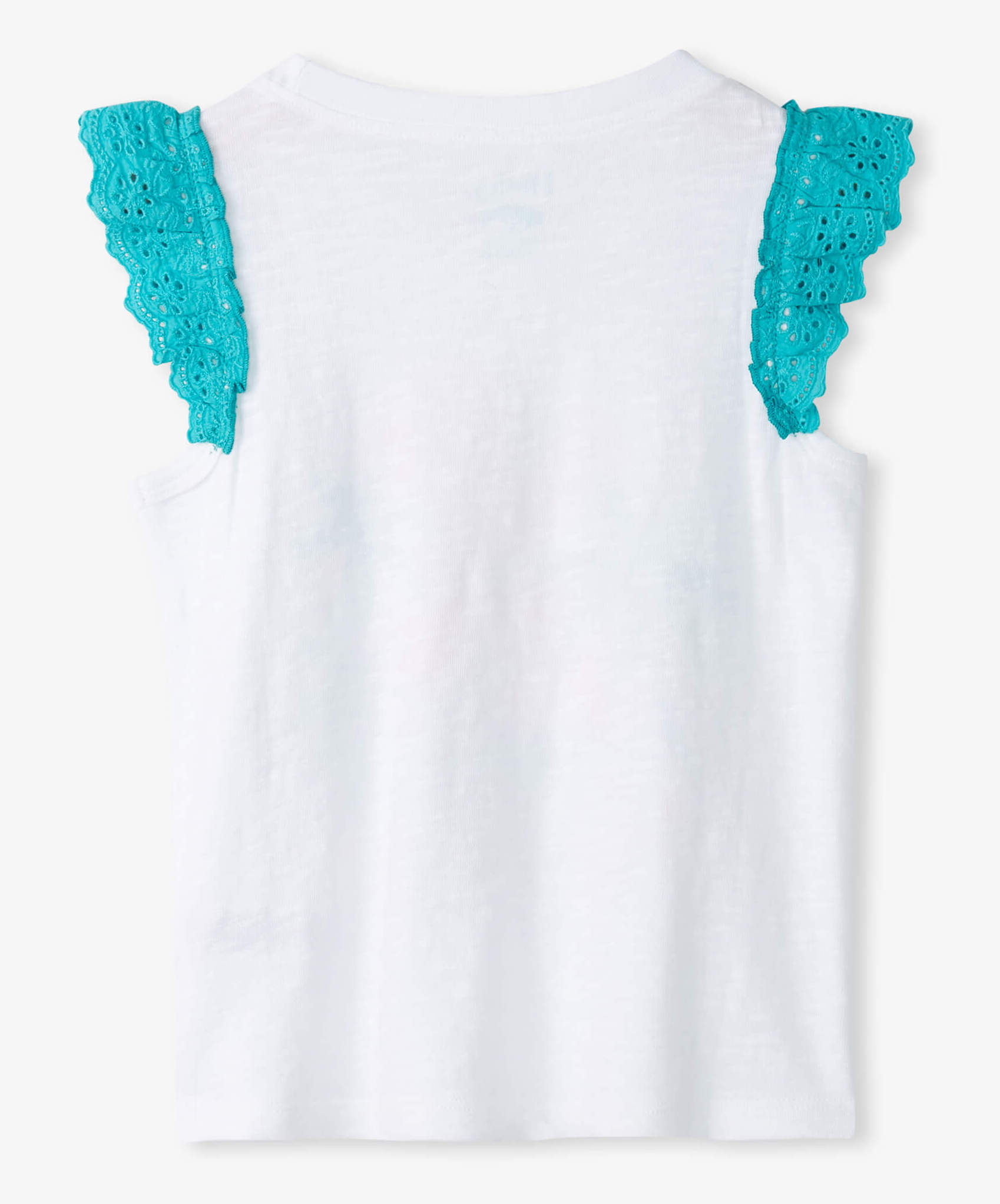 Hatley Stay Golden Ruffle Sleeve Tank Top