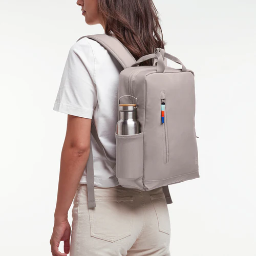 GOT BAG DAYPACK 2.0 SEAHORSE - Nachhaltiger Rucksack in Taupe Beige GOT BAG DAYPACK 2.0 SEAHORSE - Nachhaltiger Rucksack in Taupe Beige