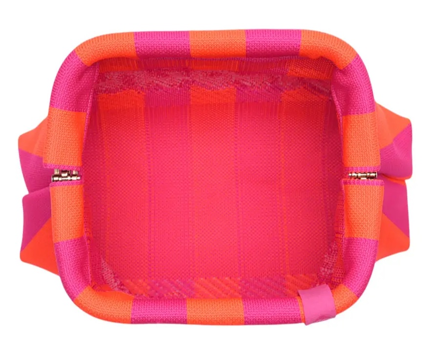 LOT83 Rebel Kulturtasche oder Clutch Emma - Pink Orange - Moin LOT83 Rebel Kulturtasche oder Clutch Emma - Pink Orange - Moin