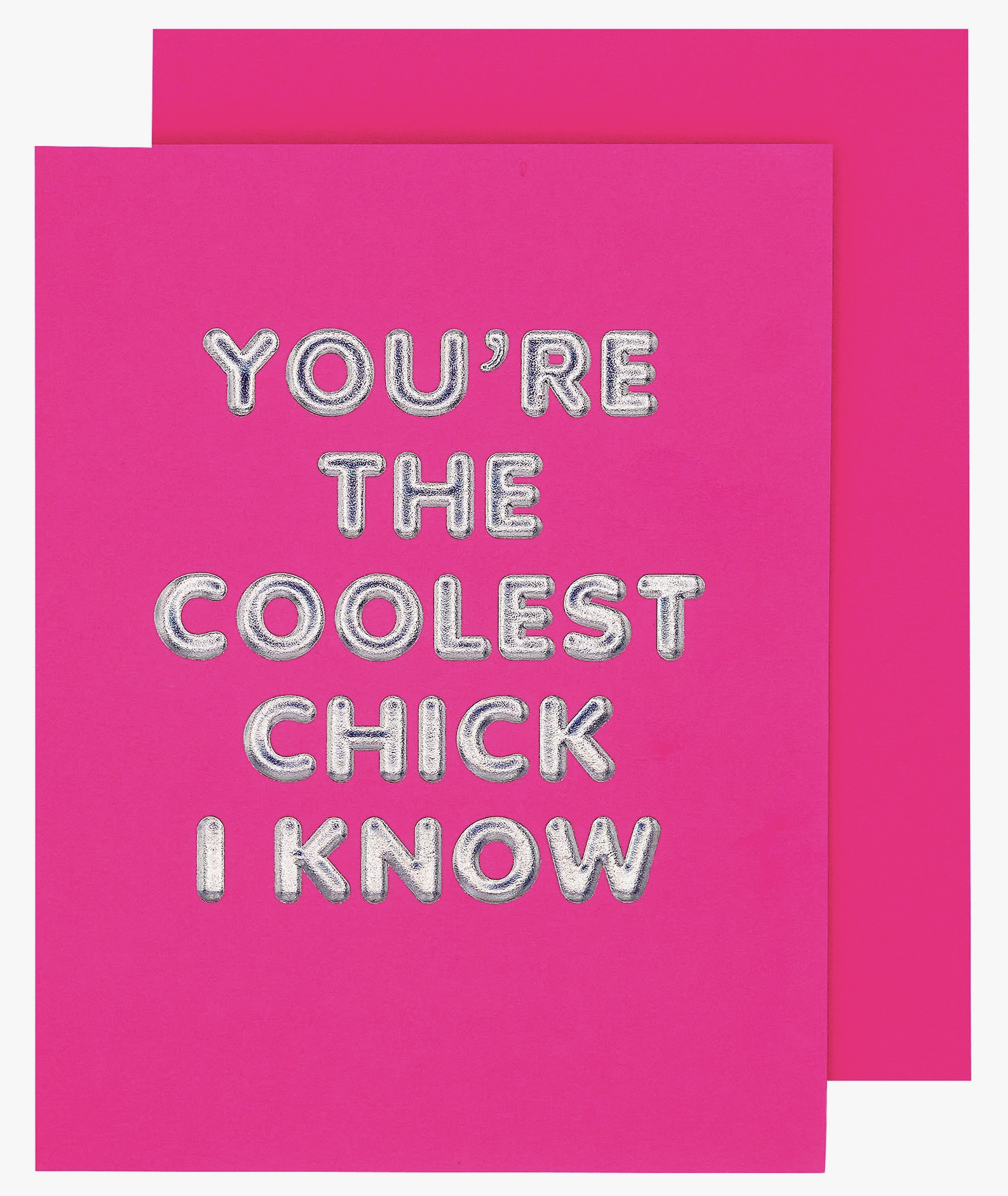 Geburtstagskarte - Youre the coolest chick i know