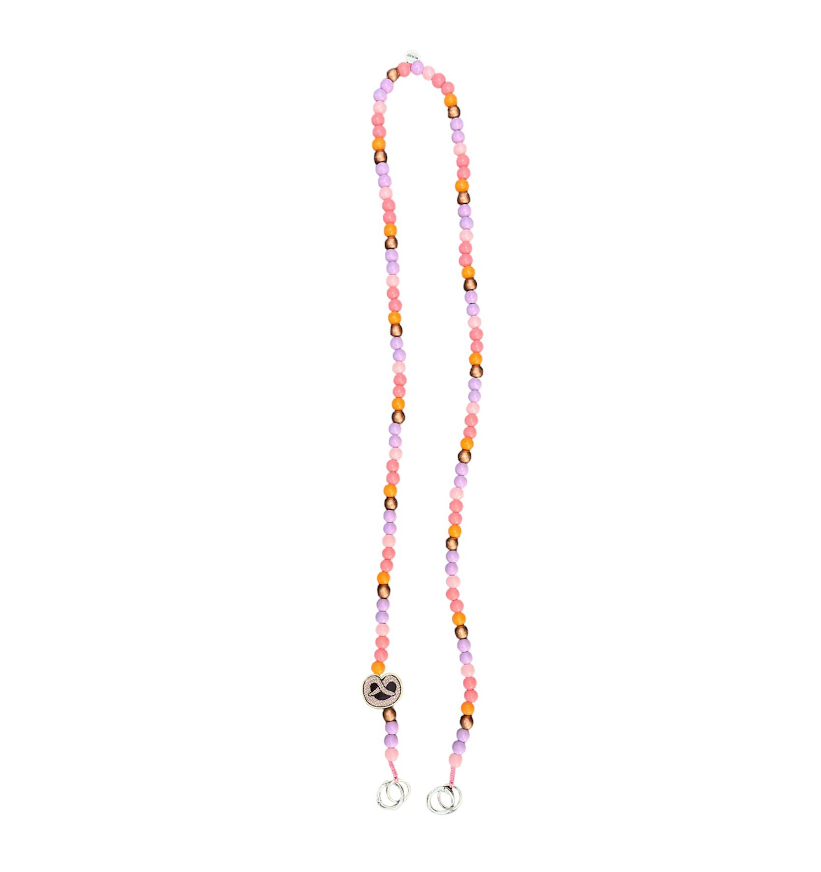 e2fdf269-8cc1-456b-9617-f09ff698f739 Mo Beads Holzperlen Handykette in Pastell - Charm Brezl
