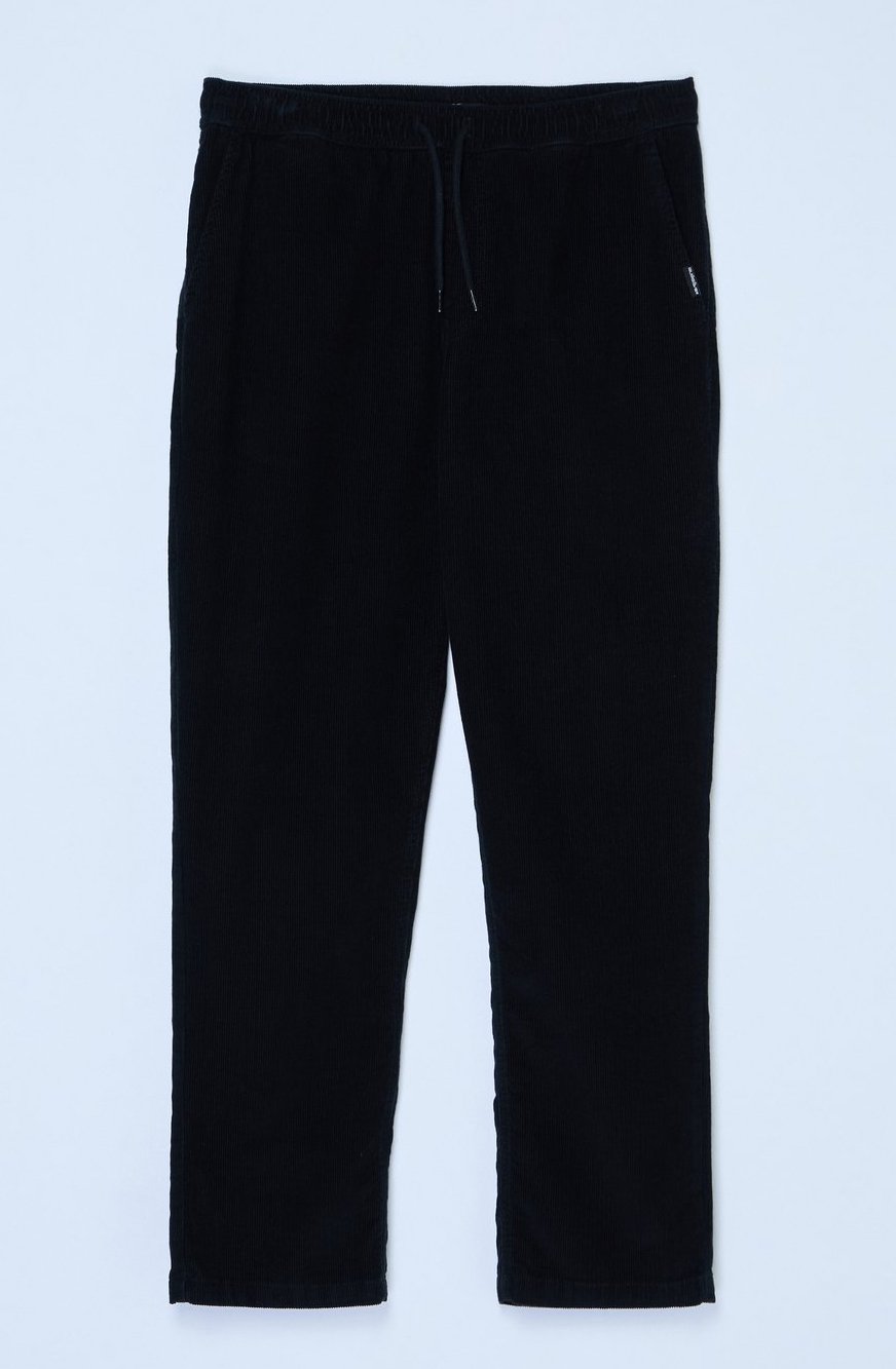 Quiksilver Taxer Regular Cord Hose in Schwarz Quiksilver Taxer Regular Cord Hose in Schwarz