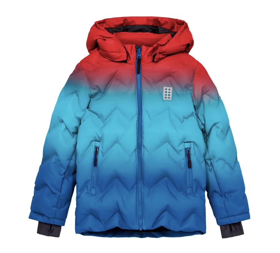 LEGO® Winterjacke/Skijacke – LWJESTED 709 mit Farbverlauf Blau zu Rot LEGO® Winterjacke/Skijacke – LWJESTED 709 mit Farbverlauf Blau zu Rot