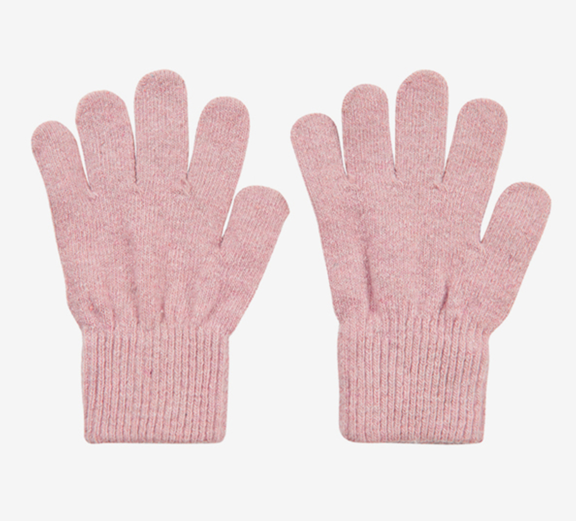 CeLaVi Fingerhandschuhe mit Magic Stretch - Wollmischung- Rosa