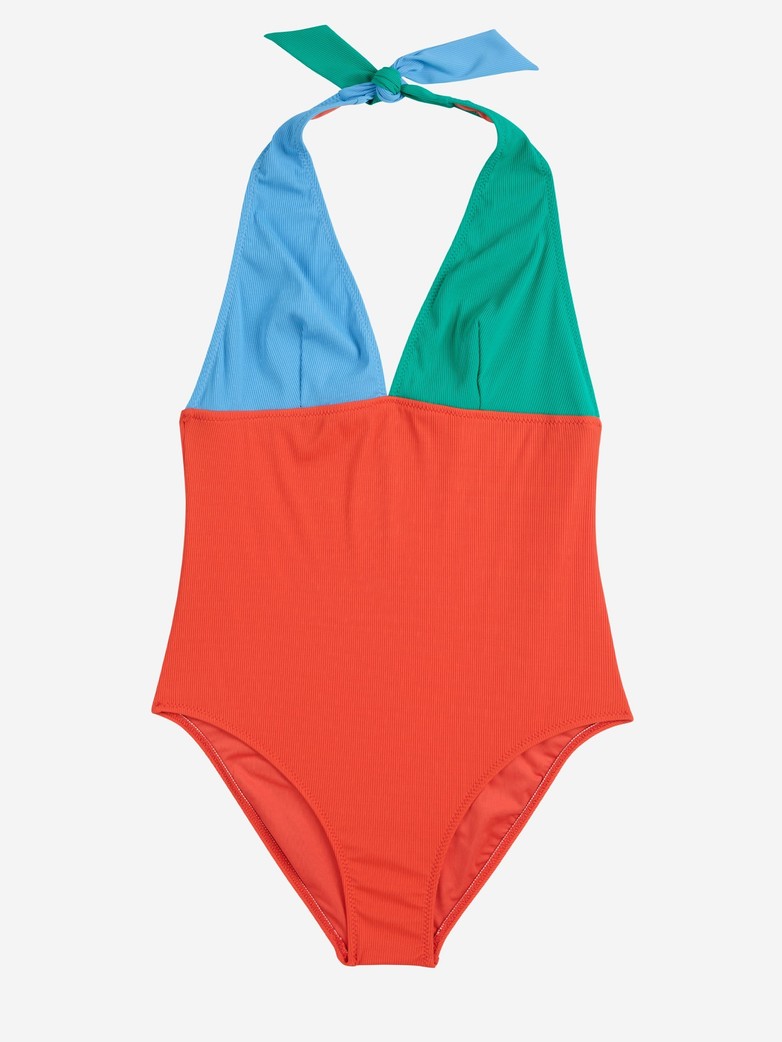 Bobo Choses Badeanzug mit UV Schutz 50+ Color Block Terry V-Ausschnitt - SALE Bobo Choses Badeanzug mit UV Schutz 50+ Color Block Terry V-Ausschnitt - SALE