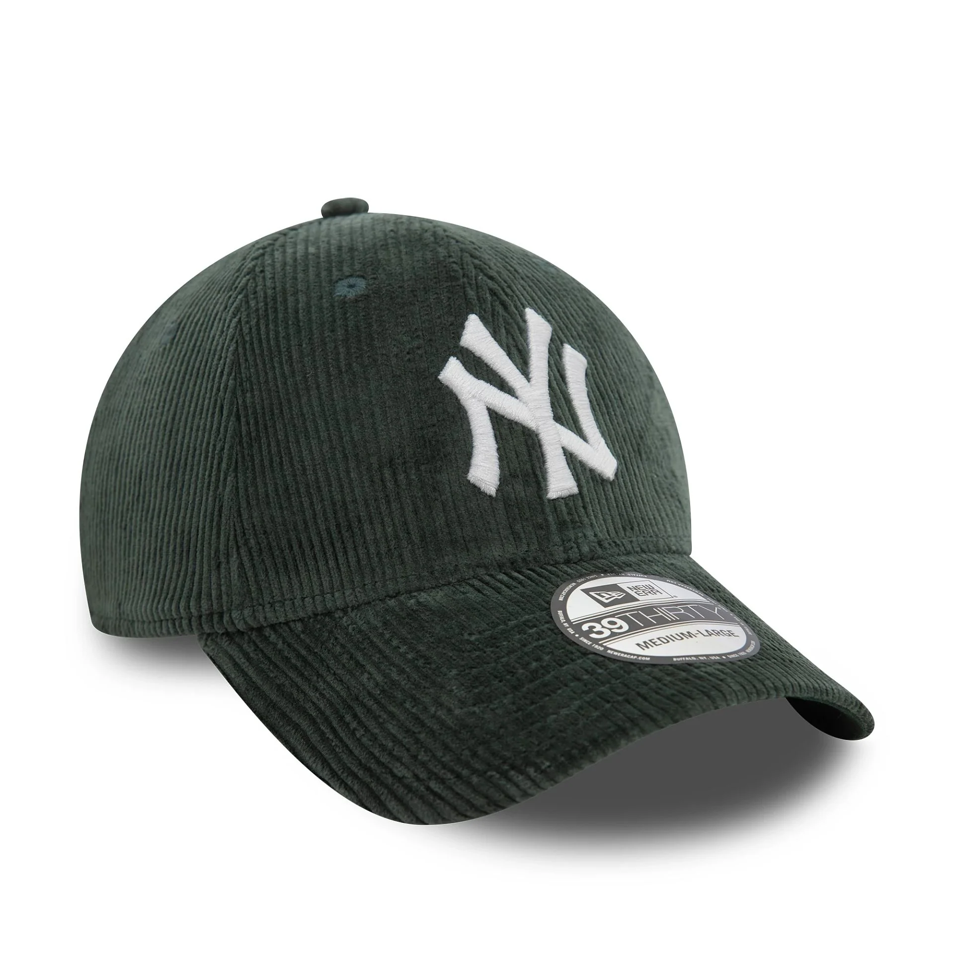 New Era Cap 39Thirty Kord - NY New York Yankees in Grün 