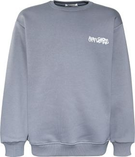 Blue Effect Jungs Sweatshirt in Steingrau Reactive mit Backprint Blue Effect Jungs Sweatshirt in Steingrau Reactive mit Backprint