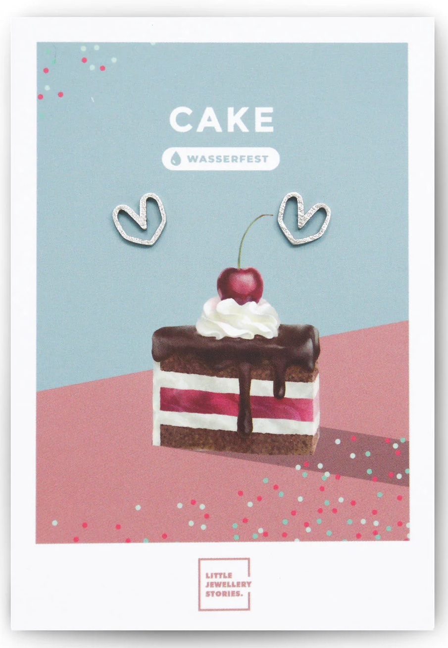 AIMI Ohrstecker Cake in Silber AIMI Ohrstecker Cake in Silber