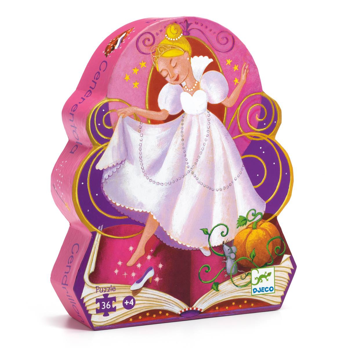 DJ07232-Puzzle-Cinderella-36-Teile-1 Djeco Puzzle Cinderella - 36 Stück