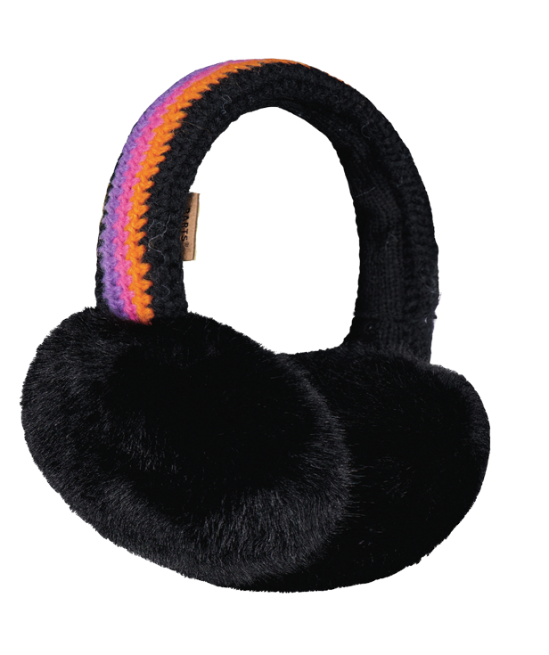 Barts Crochetband Earmuffs/Ohrwärmer - Schwarz