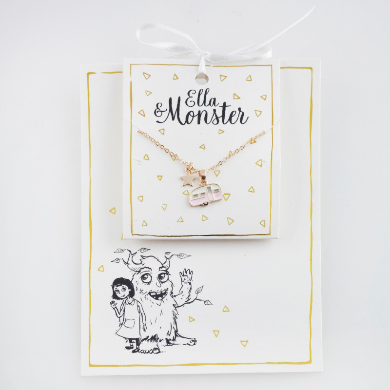 Ella & Monster Halskette Gold - Camper