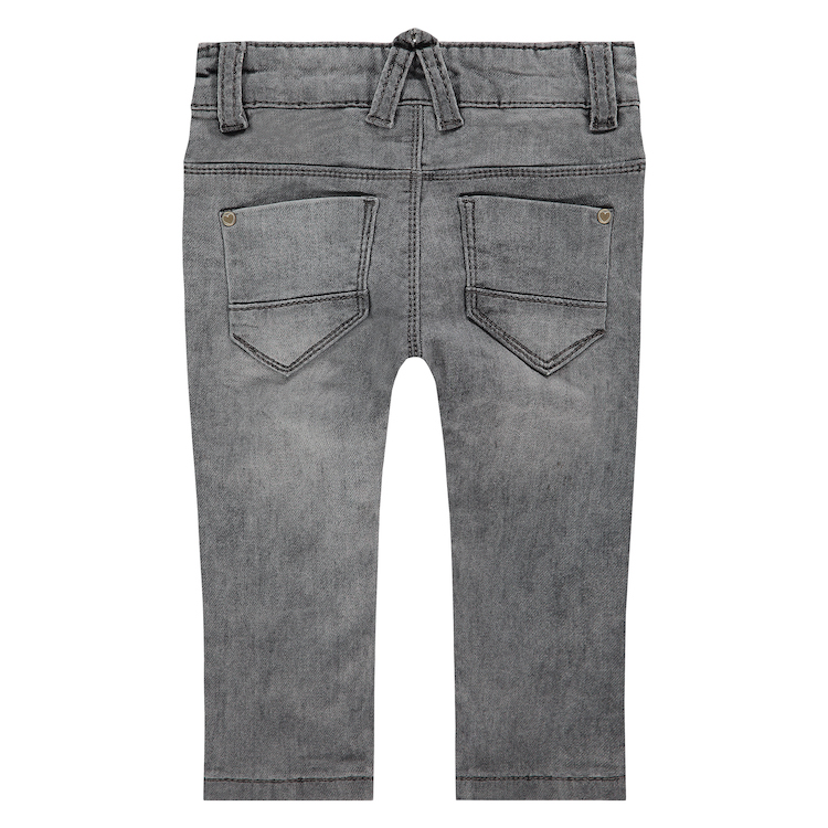 Babyface Mädchen Jog Jeans in Grau mit Blumen Stickerei