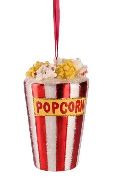 The Gift Company Weihnachtsschmuck - Glas Anhänger - Popcorn The Gift Company Weihnachtsschmuck - Glas Anhänger - Popcorn