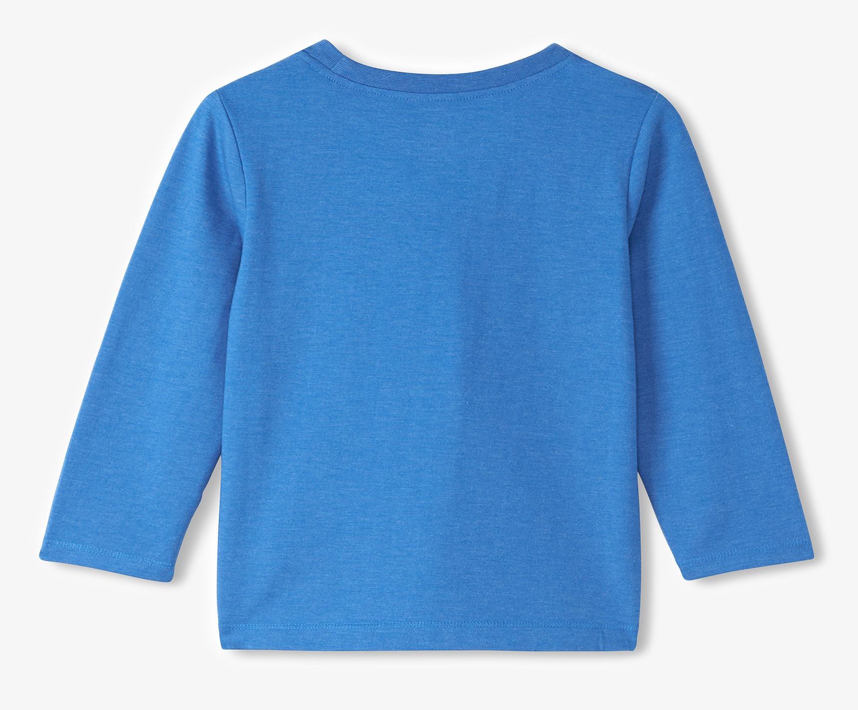 Hatley Dino Knochen Langarm Shirt in Blau - SALE