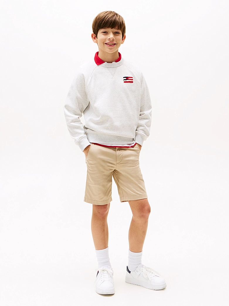 Tommy Hilfiger 1985 Collection Chino Short in Sandalwood Beige Braun Tommy Hilfiger 1985 Collection Chino Short in Sandalwood Beige Braun