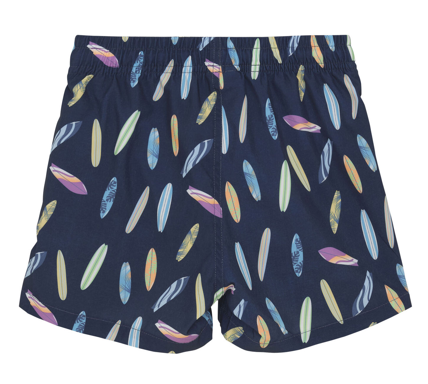 Color Kids Badehose Schwimmshort in Marineblau - Bunte Surfbretter