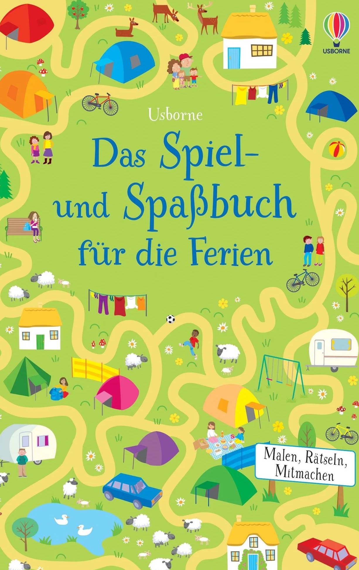 spiel-und-spassbuch Usborne Das Spiel- und Spaßbuch für die Ferien