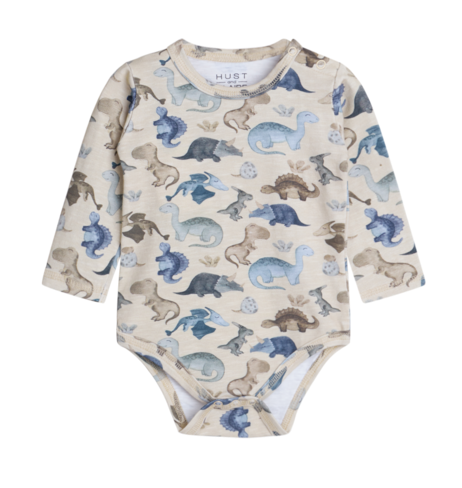 324_00_296_37863_0-3521_1-small Hust & Claire Buster Langarm Body GOTS Baumwolle - Bunte Dinos