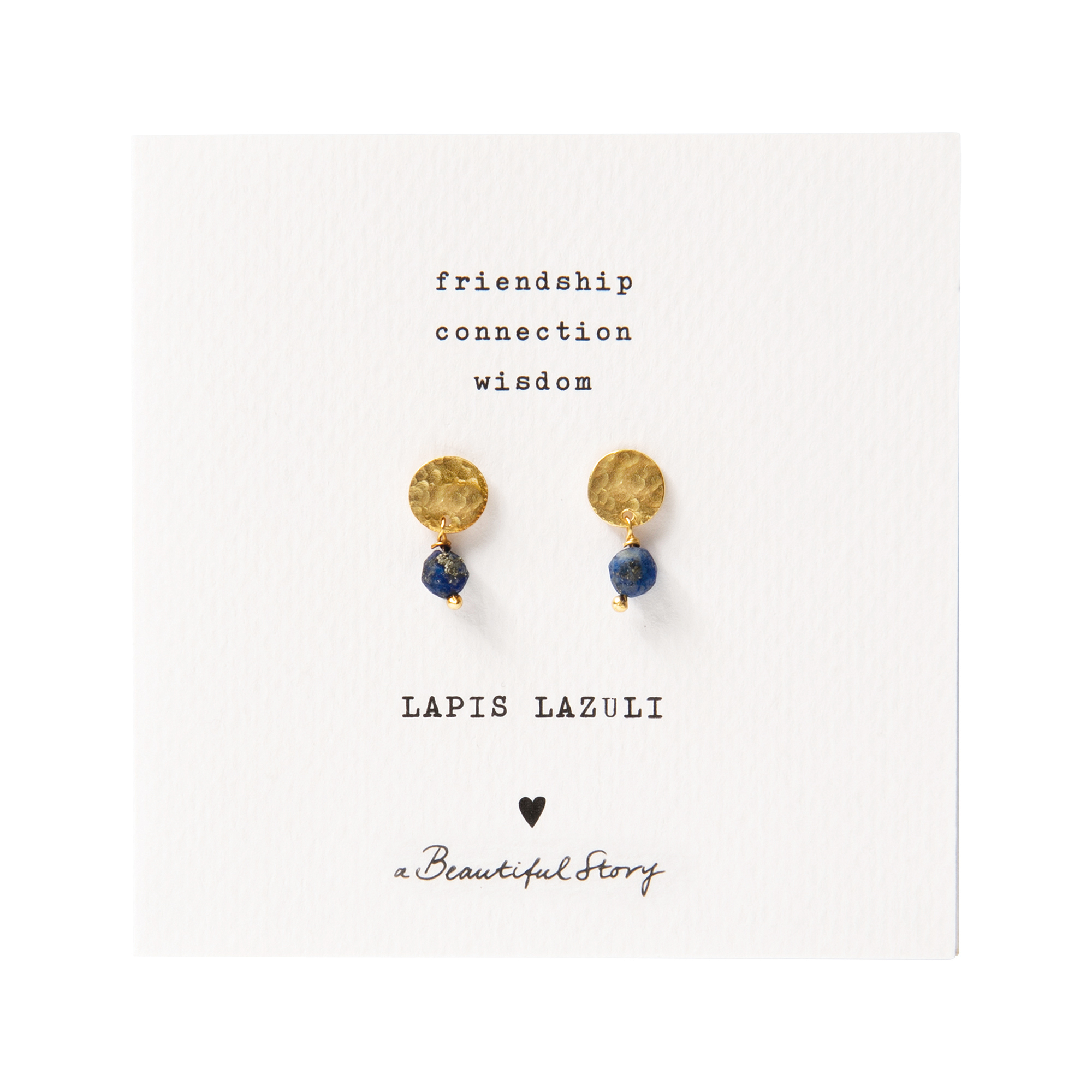 AW30802-Mini-Coin-Lapis-Lazuli-Gold-EarringsabbdvO3gZoW2h A Beautiful Story Gold Ohrringe - Mini Coin Lapis Lazuli