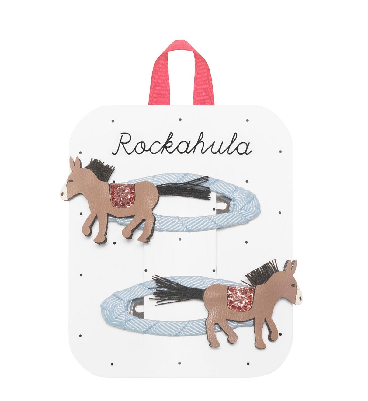 Rockahula Donkey Derby Clips Haarspangen Esel - 1 Paar 