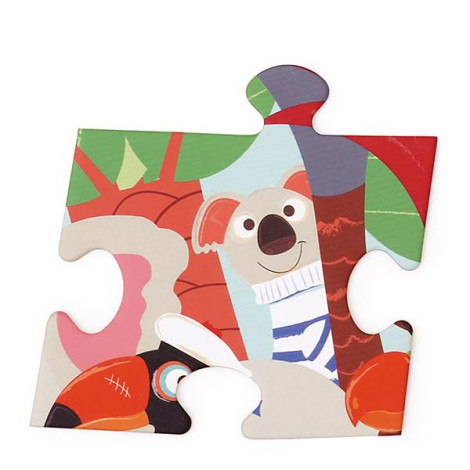Scratch Puzzle mit 40 Teile - Arche Noah