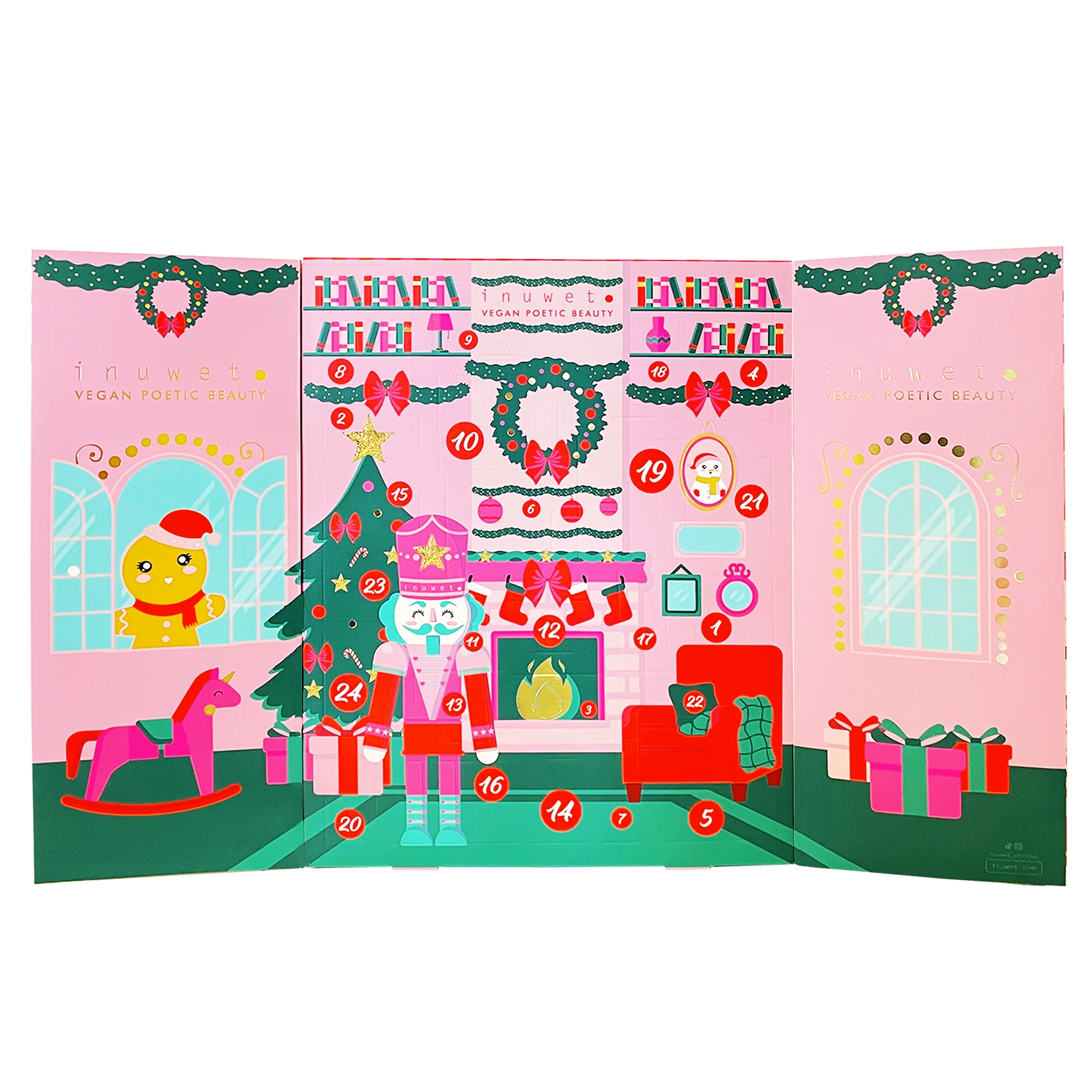 inuwet Naturkosmetik Adventskalender für Kinder 2025 