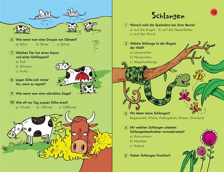 Usborne Rätsel aus der Tierwelt