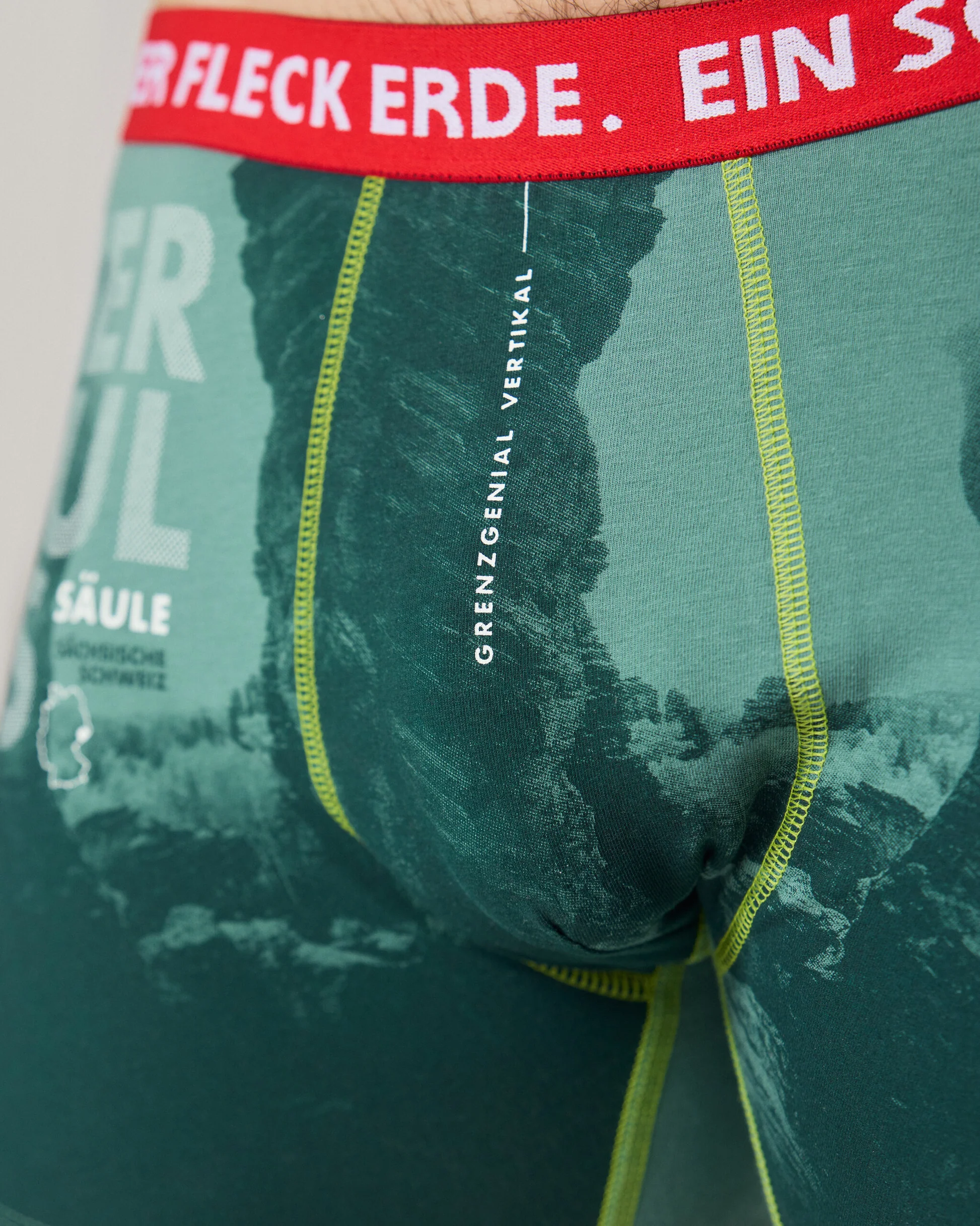 ESFE Alpine Bio-Wäsche Herren Boxer in Eukalyptus Grün - HERKULESSÄULE ESFE Alpine Bio-Wäsche Herren Boxer in Eukalyptus Grün - HERKULESSÄULE