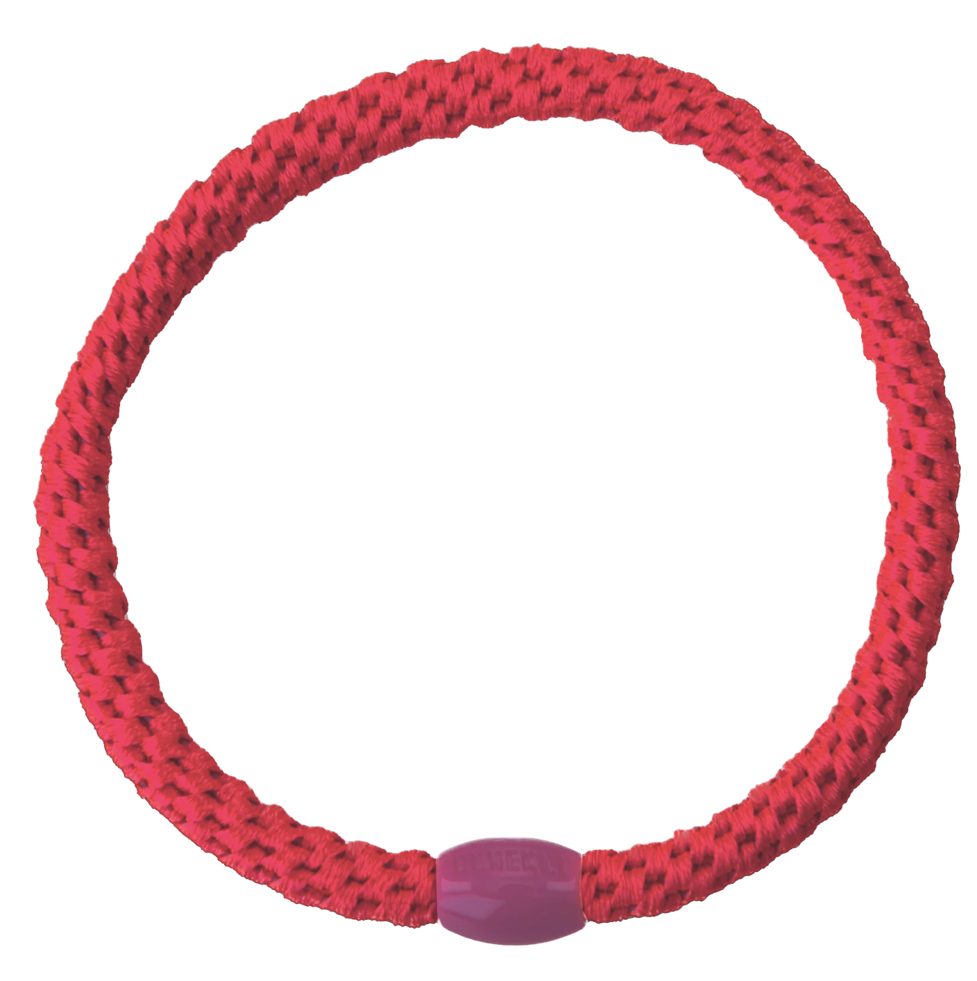 Kknekki Haargummi/Armband - Slim Neon Pink