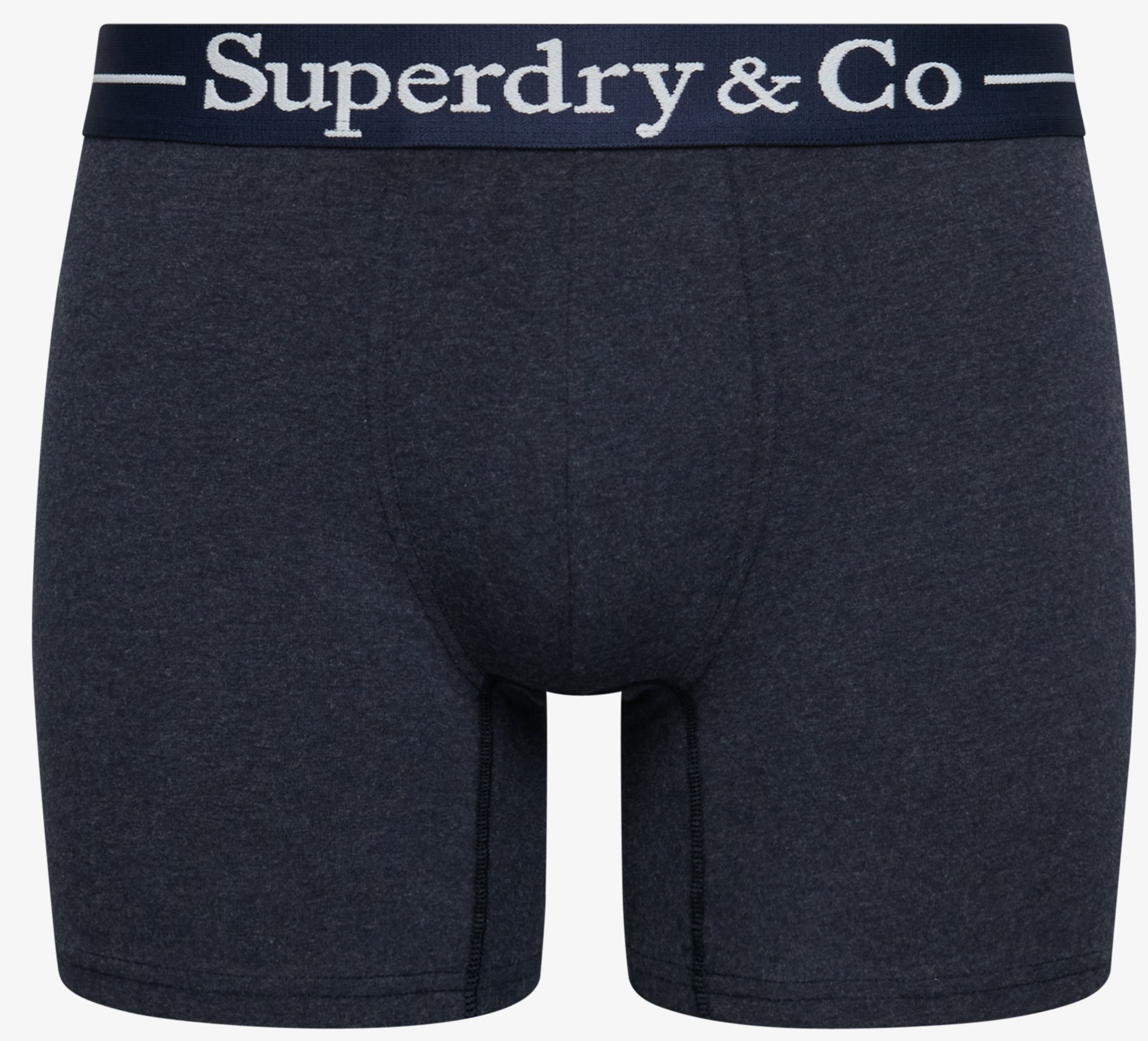 Superdry Herren Boxer 3er Set - Navy Marl/Indigo Marl/Blue Grit Superdry Herren Boxer 3er Set - Navy Marl/Indigo Marl/Blue Grit