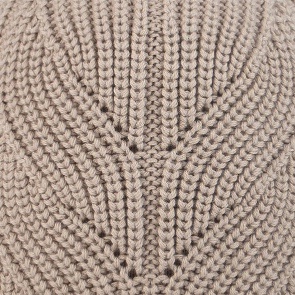 Cabaia Mütze Bio-Baumwolle Beanie Derby in Camel Beige Kamel - SALE
