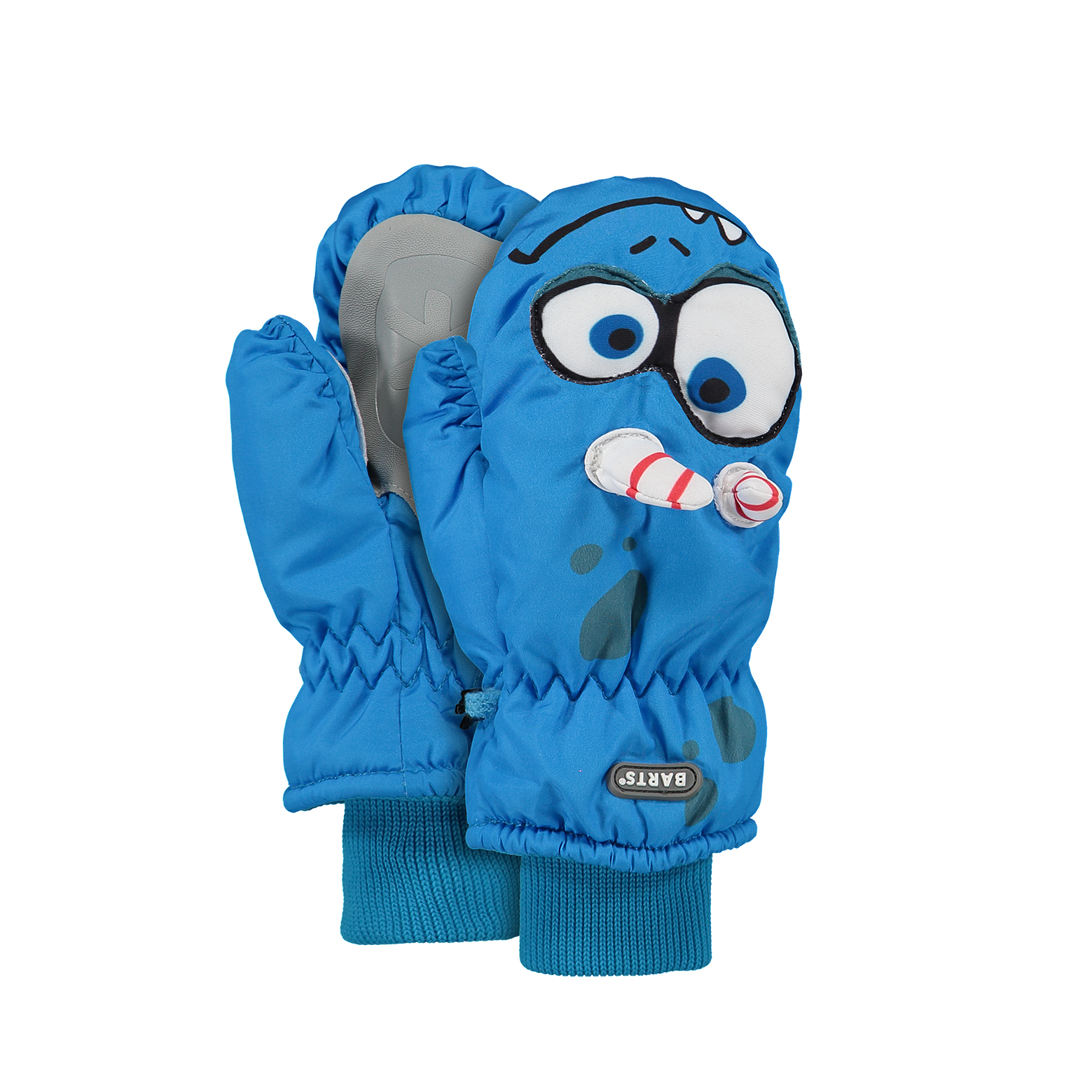 2779_Nylon-Mitts-3D_04 Barts Kids Fäustlinge 3D - Royal Blau Monster