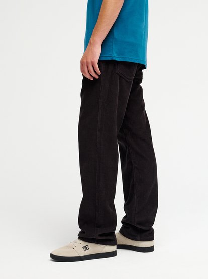 Quiksilver Regular Cord Hose in Schwarz Quiksilver Regular Cord Hose in Schwarz
