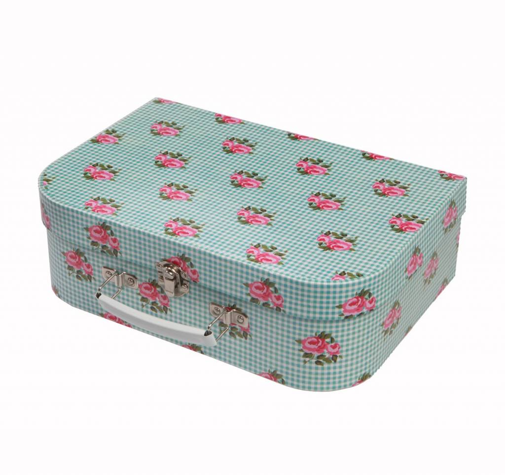 Sass & Belle Teeservice Picknick-Box-Set Box-Set Roses - blau