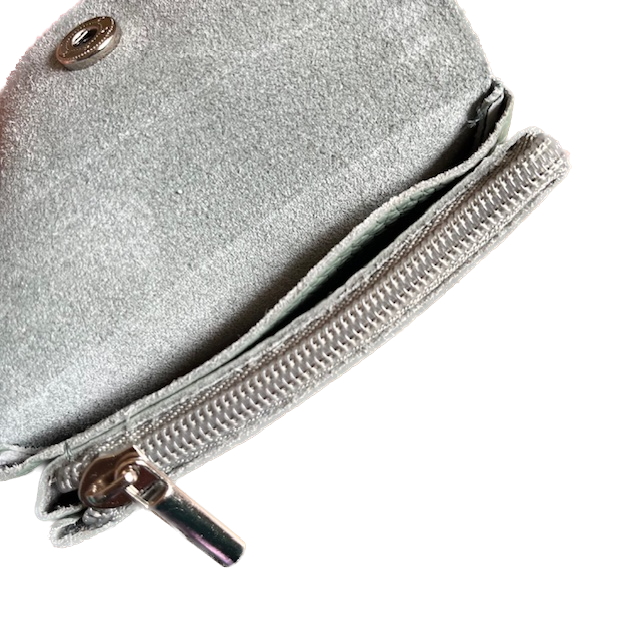Soft Leder Geldbeutel - Creme Weiß - Klein Soft Leder Geldbeutel - Creme Weiß - Klein