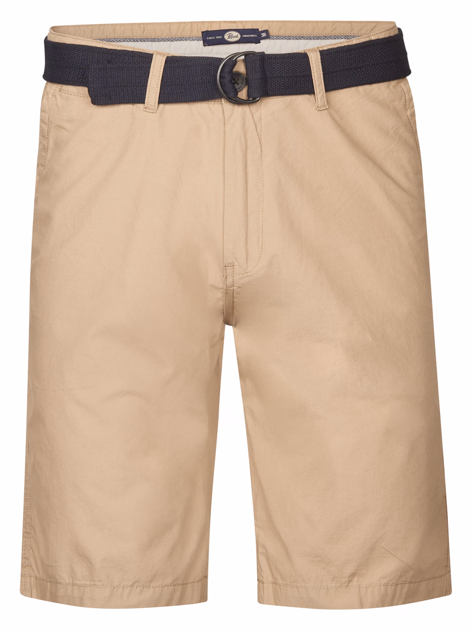 Petrol Industries Herren Chino Short in Light Tan Beige
