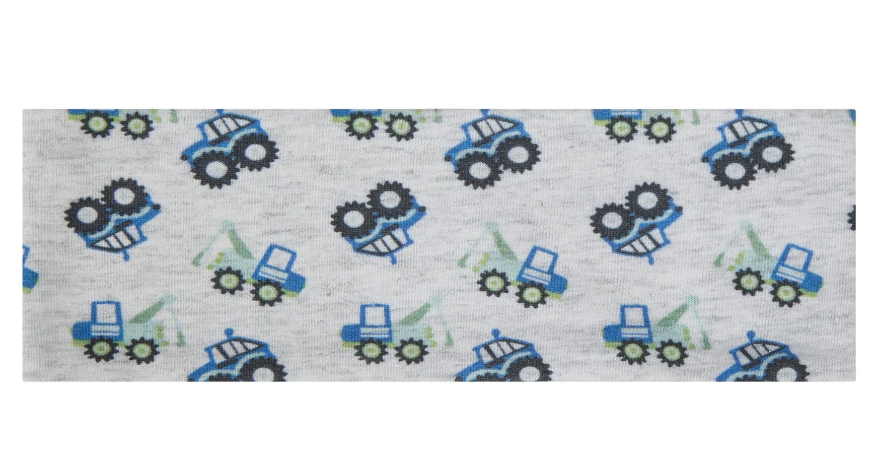 Sterntaler Stirnband Jersey mit Baustellen-Fahrzeugen