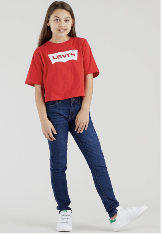 Bildschirm-foto-2024-01-30-um-07-01-46 Levis T-Shirt in Rot mit Batwing-Logo auf der Brust - SALE
