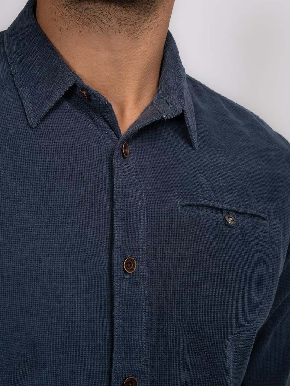 Petrol Industries Hemd in Midnight Blue - Mitternachtblau - SALE Petrol Industries Hemd in Midnight Blue - Mitternachtblau - SALE