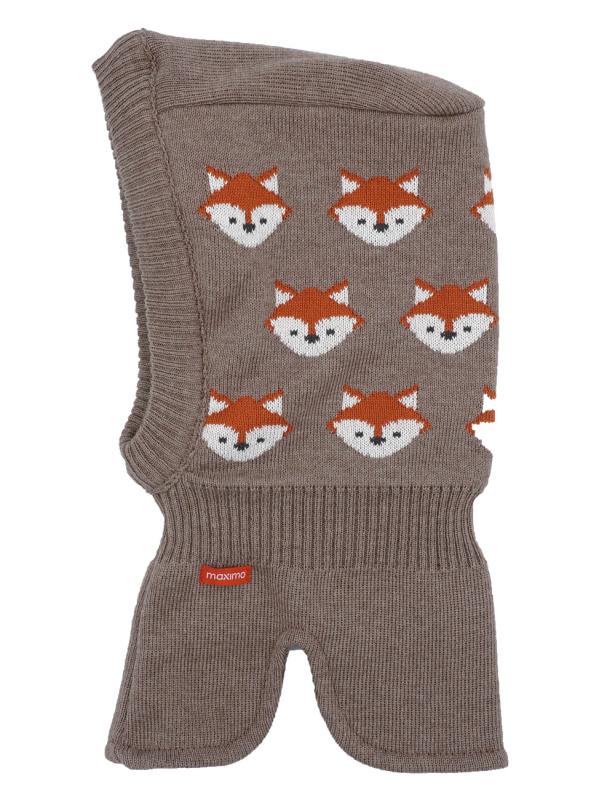 10_235713813000089 Maximo Schlupfmütze in Beige Braun - Fuchs