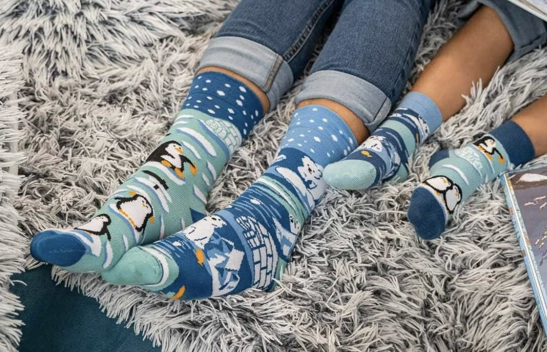 Spox Sox - Kindersocken - Pinguine und Eisbären - SALE